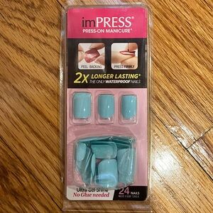 imPRESS Press-On Nails - Aqua